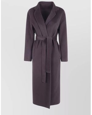 Filippa K Wool Coat - Purple