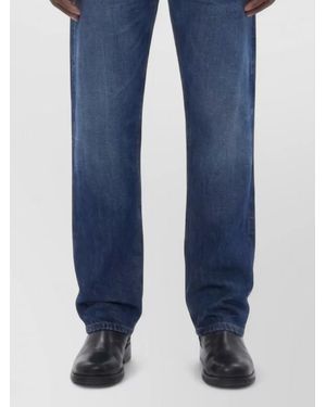 Haikure Denim Mid-Rise Regular-Fit Jeans - Blue
