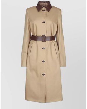 Jacob Cohen Reversible Trench Coat - Natural