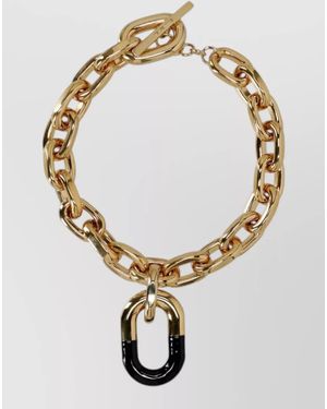 Rabanne Chain Bracelet - Metallic