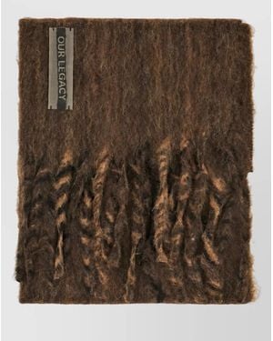 Our Legacy Alpaca Wool Gloves - Brown
