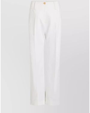 Patou Wide-Leg Pants - White
