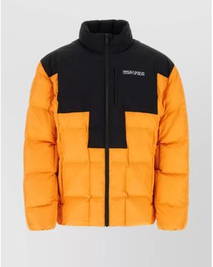 Marcelo Burlon Winter Jackets - Orange