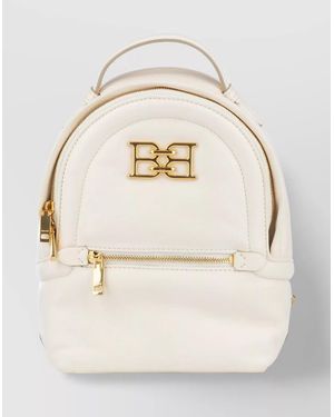 Bally Leather Backpack - Natural