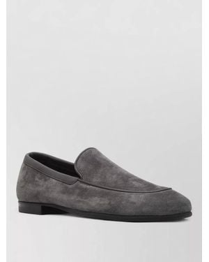 John Lobb Suede Leather Loafers - Grey
