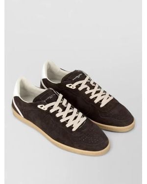 Philippe Model Leather Low-Top Sneakers - Multicolor