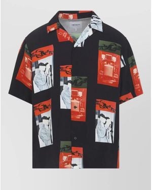 Carhartt Sean Hamilton Short Sleeve Graphic Shirt - Red