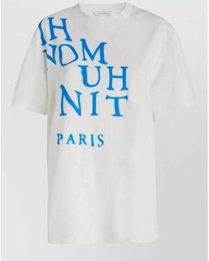 ih nom uh nit T-Shirt - Blue