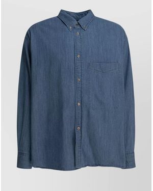 Beams Plus Denim Shirt - Blue