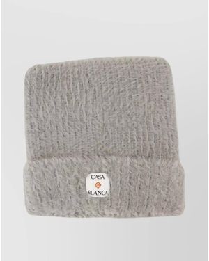 CASABLANCA Nylon Beanie - Grey