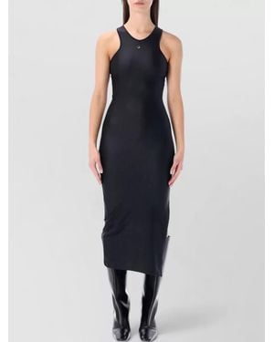 Coperni Fitted Racer Tank Midi Dress - Blue