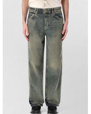 Represent R3 Baggy Denim Trousers Five Pocket - Grey