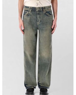 Represent R3 Baggy Denim Trousers Five Pocket - Grey