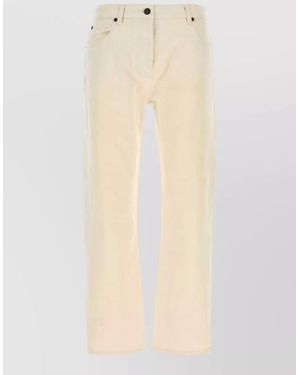 The Row Denim Straight-Leg Jeans - Natural