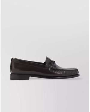Celine Leather Loafers - Multicolour