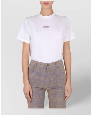 McQ Logo Crew Neck T-Shirt - White