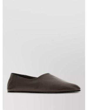 Fear Of God Nappa Leather Round Toe Flat Loafers - White