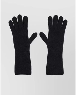 Jacquemus Logo Gloves - Black