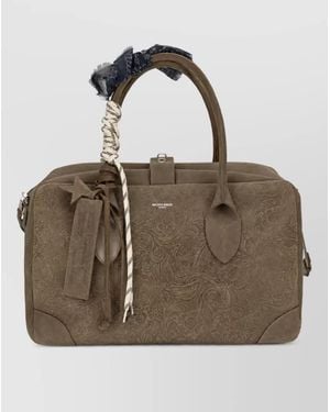 Golden Goose Leather Tote Bag - Brown