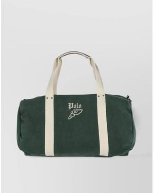 Polo Ralph Lauren Travel Bag With Adjustable Shoulder Strap - Green