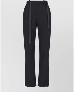 DIESEL Straight-Leg Tailored Pants - Blue