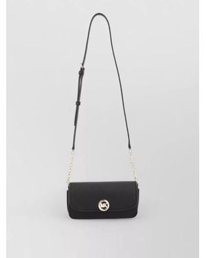 Michael Kors Nolita Crossbody Bag Adjustable Chain Strap - White