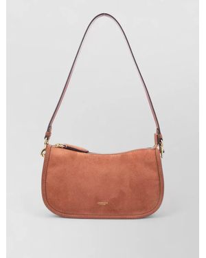 COACH Shoulder Clutch Bag Adjustable Strap - White
