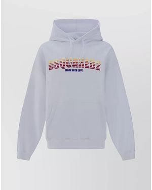 DSquared² Cotton Sweatshirt - White