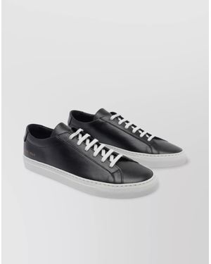 Common Projects Achilles Bumpy Leather Low Top Sneakers - Multicolor