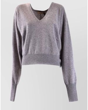 Laneus Wool Jumper - Purple