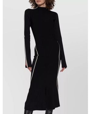 Sportmax Wool Blend Sleeveless Dress With Back Detail in