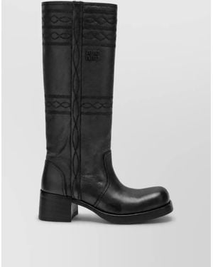 Miu Miu Ankle Boots - Black