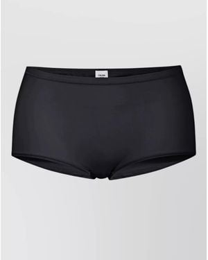 CALIDA Seamless Mid Rise Underwear Elastic Waistband - Black