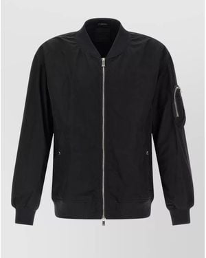 Tatras Tomori Blouson Ribbed Cuffs Sleeve Pocket - Black