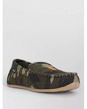 Ralph Lauren Textile Slippers - Green