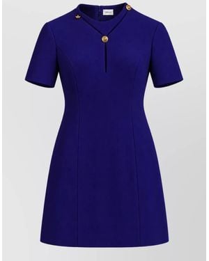 Versace Mini Dress - Blue