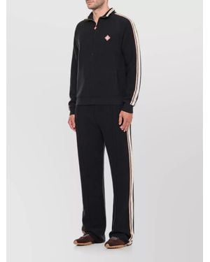 CASABLANCA Straight-Leg Track Trousers - Blue