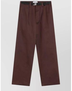 Stone Island Shorts Back Pockets Belt Loops - Brown