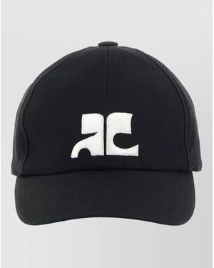 Courreges Logo Baseball Cap - Blue