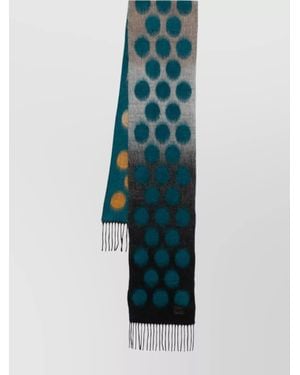 Paul Smith Anton Polka Dot Scarf For - Blue