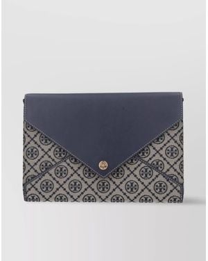クラッチバッグ Tory Burch Tory Burch Clutches Women Leather White/Black Tory Burch Leather clutch bag - Black - Women | 29861001