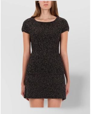 Our Legacy Wool Sculpt T-Shirt - Black