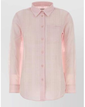 Burberry Cotton Shirt - Pink