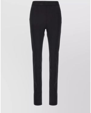 Wardrobe NYC High-Rise Slim-Leg Leggings - Blue