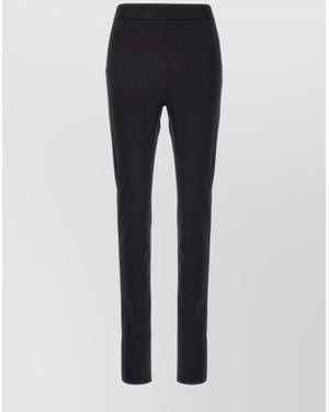 Wardrobe NYC High-Rise Slim-Leg Leggings - Blue