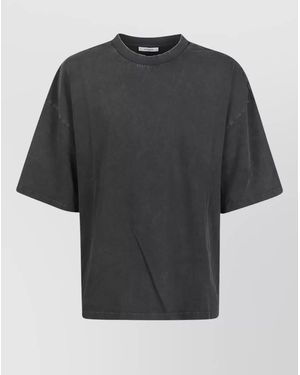 Entire studios Short Sleeve Crew Neck T-Shirt - Black