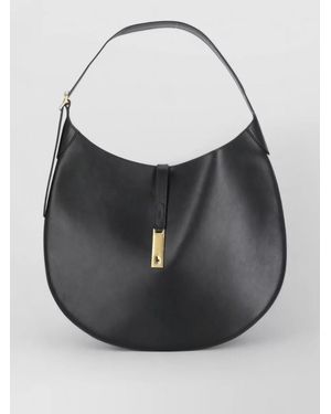 Ralph Lauren Leather Shoulder Bag - Black