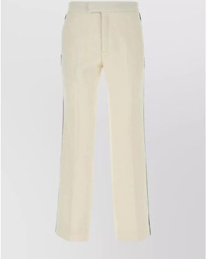 Gucci Wide-Leg Trousers - White