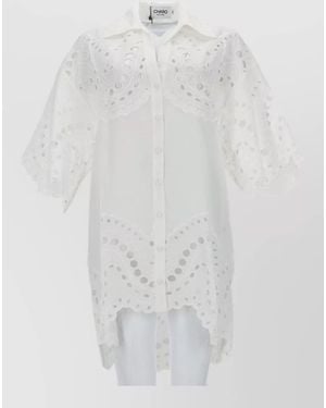 Charo Ruiz Knee-Length Dress - White