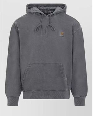 Carhartt Cotton Hooded Sweatshirt - Grey